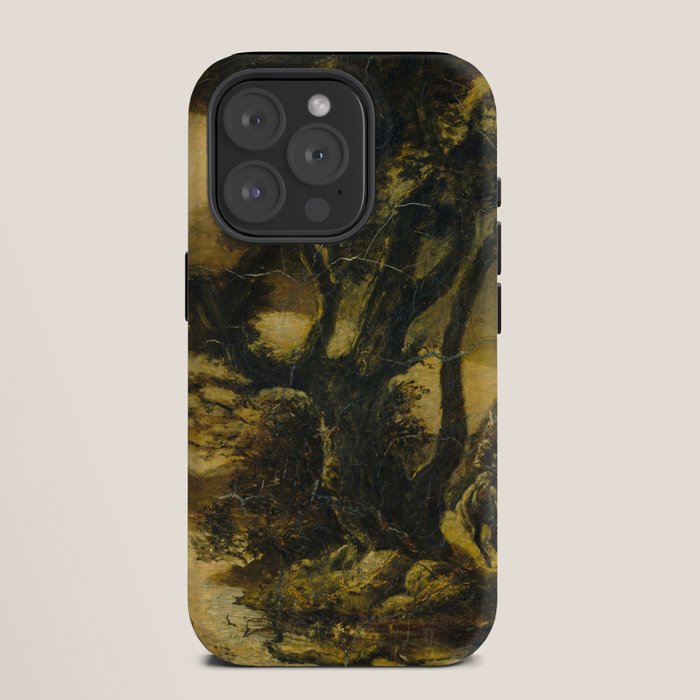 "Siegfried and the Rhine Maidens" by Albert Pinkham Ryder (1888/1891) iPhone Case