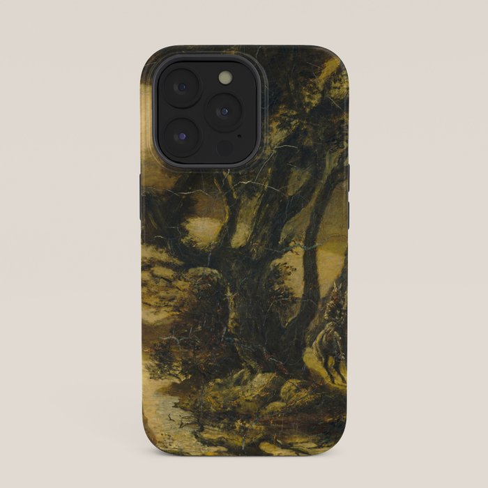 "Siegfried and the Rhine Maidens" by Albert Pinkham Ryder (1888/1891) iPhone Case