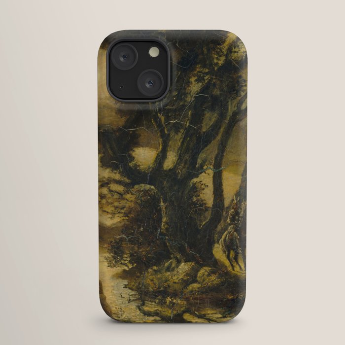 "Siegfried and the Rhine Maidens" by Albert Pinkham Ryder (1888/1891) iPhone Case