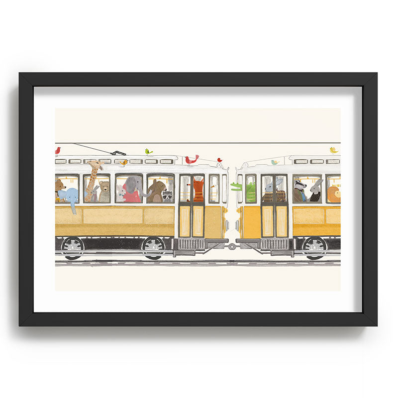 a city adventure edition Framed Art Print