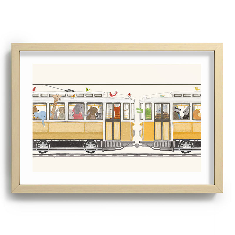a city adventure edition Framed Art Print
