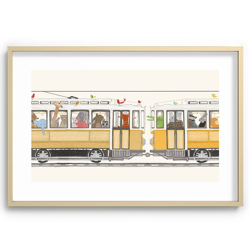 a city adventure edition Framed Art Print