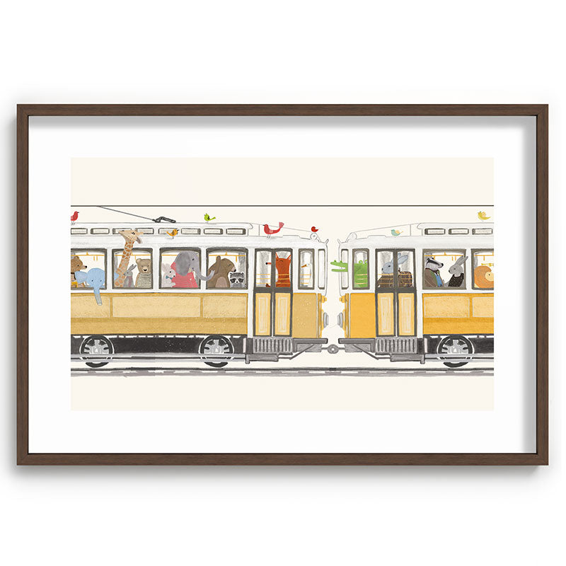 a city adventure edition Framed Art Print