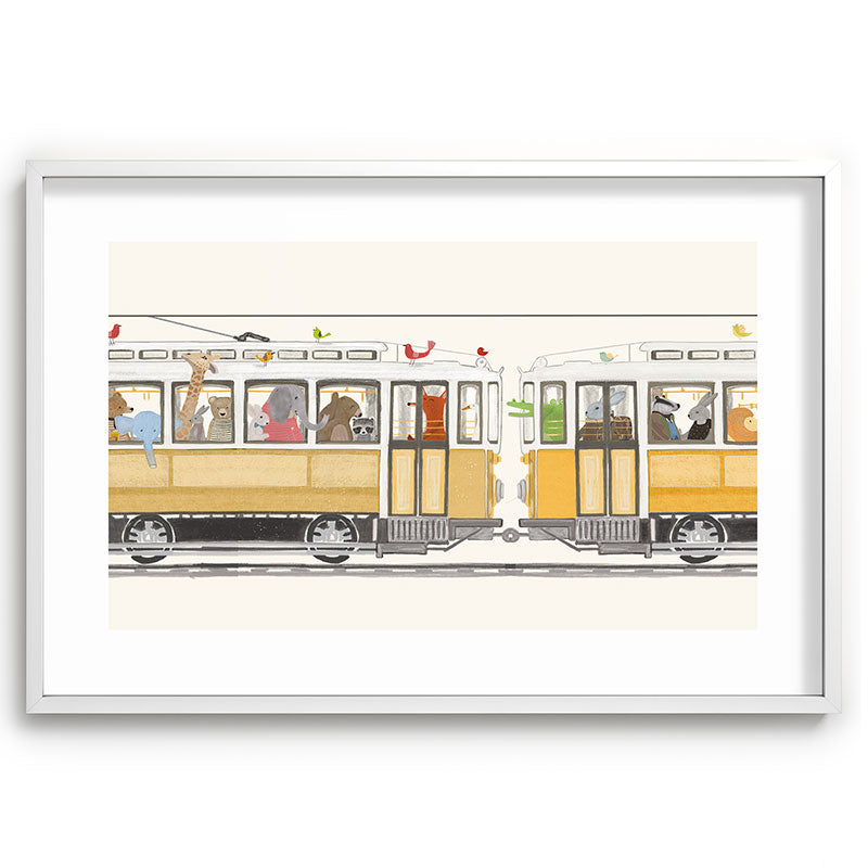 a city adventure edition Framed Art Print