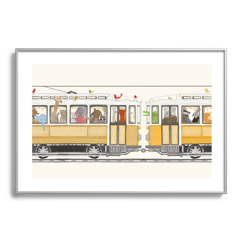 a city adventure edition Framed Art Print