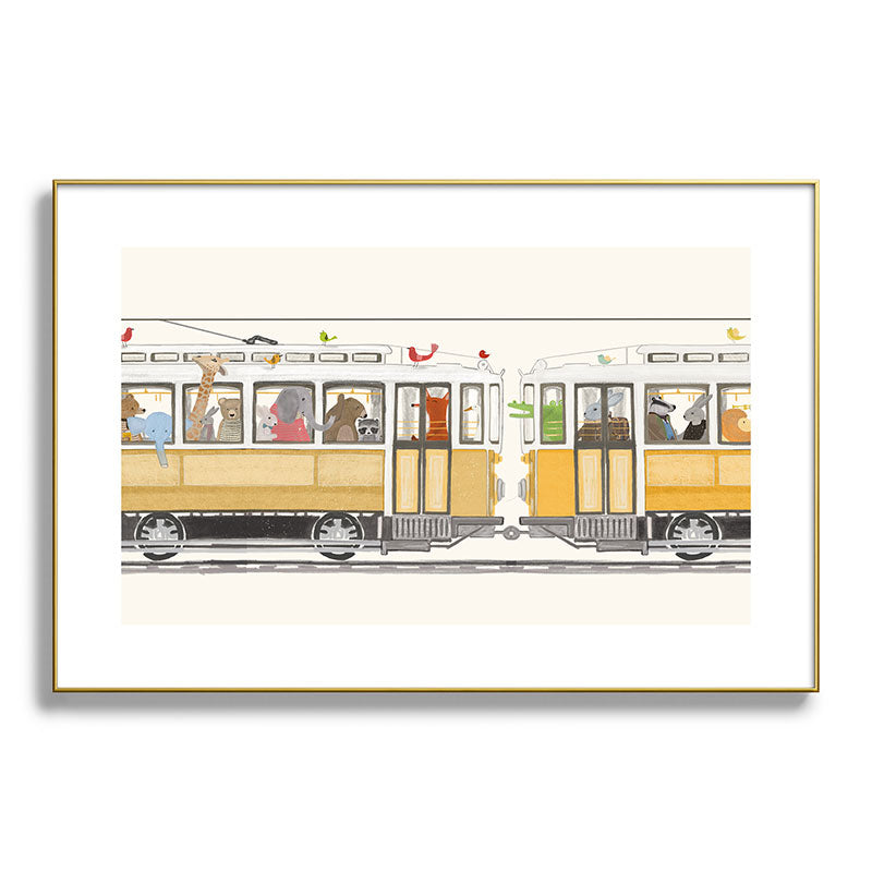 a city adventure edition Framed Art Print