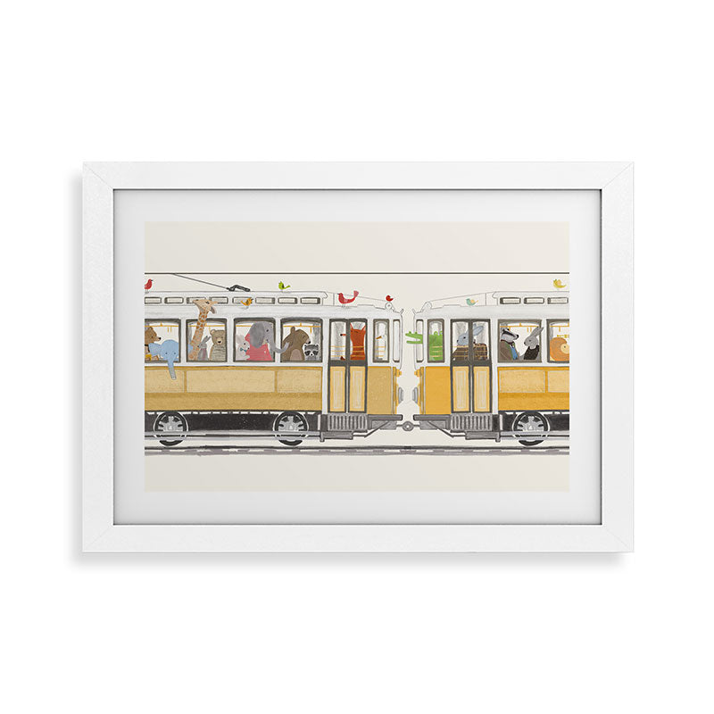 a city adventure edition Framed Art Print