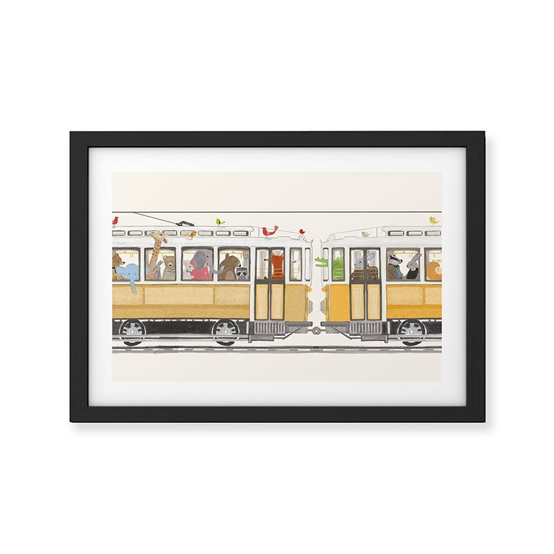 a city adventure edition Framed Art Print