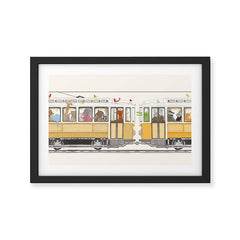 a city adventure edition Framed Art Print