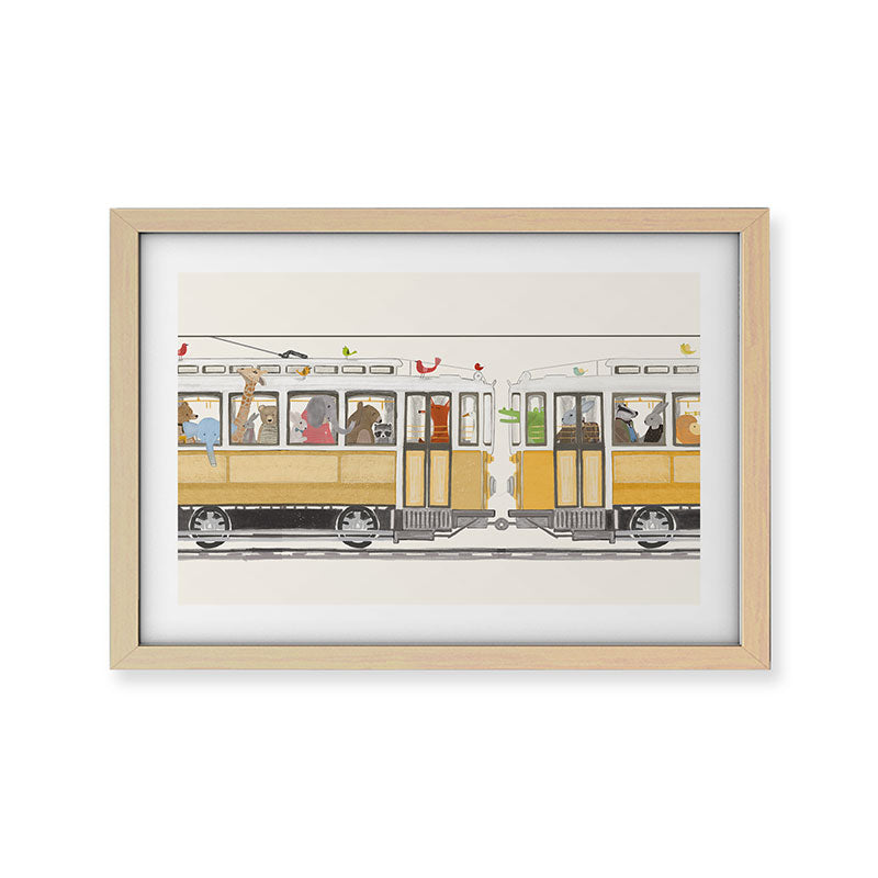a city adventure edition Framed Art Print