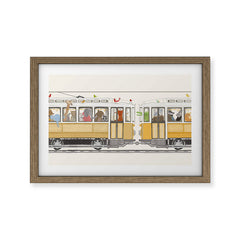 a city adventure edition Framed Art Print