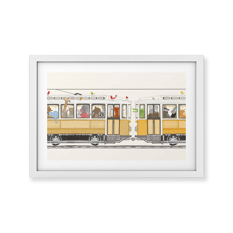 a city adventure edition Framed Art Print