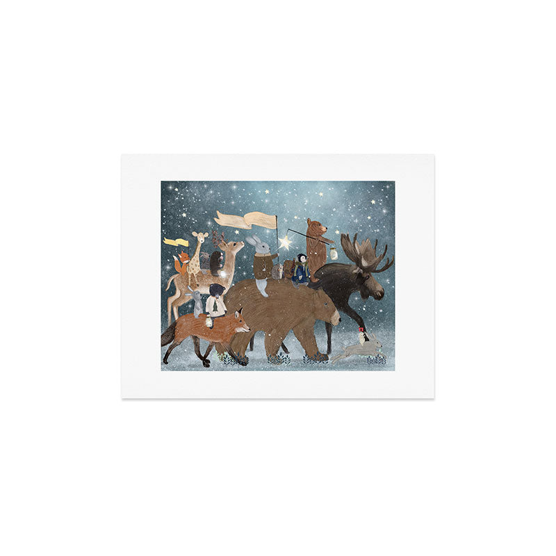 a guiding light Art Print