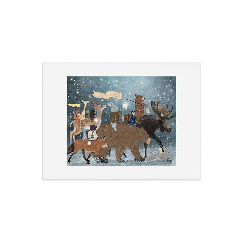 a guiding light Art Print