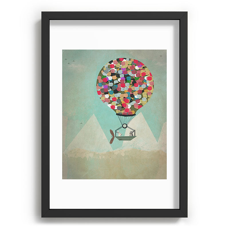 a little adventure Framed Art Print