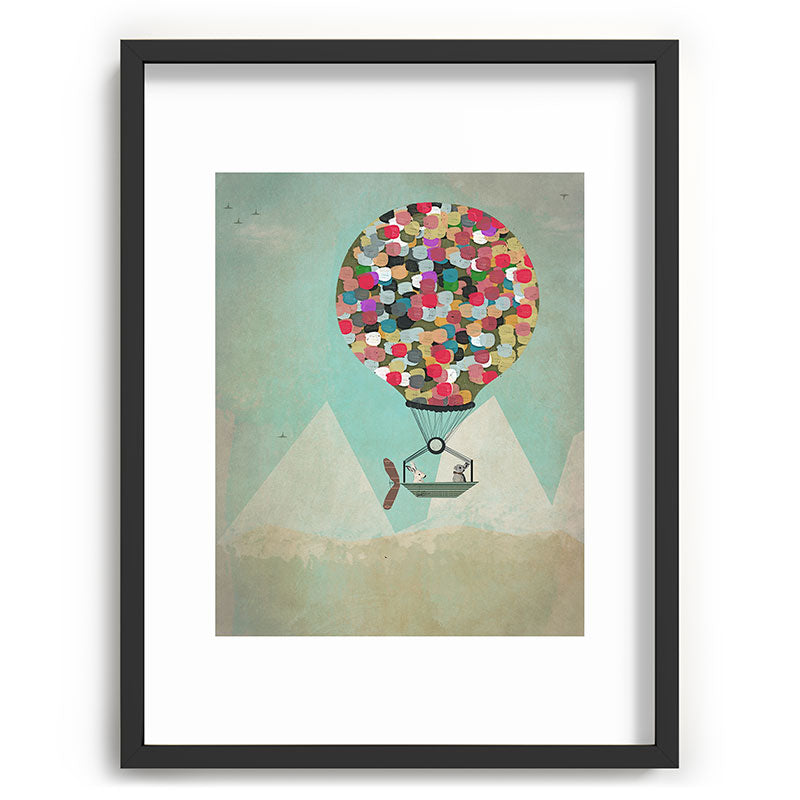 a little adventure Framed Art Print