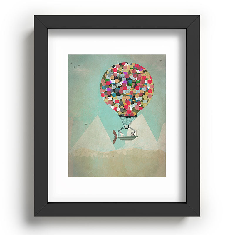 a little adventure Framed Art Print