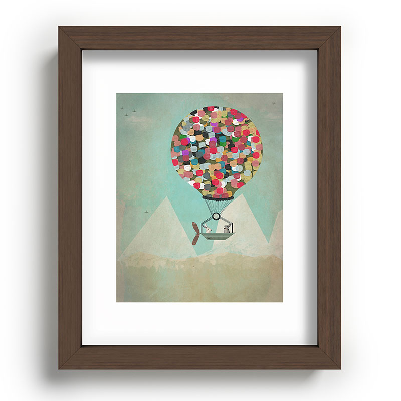 a little adventure Framed Art Print