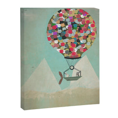 a little adventure Canvas Print