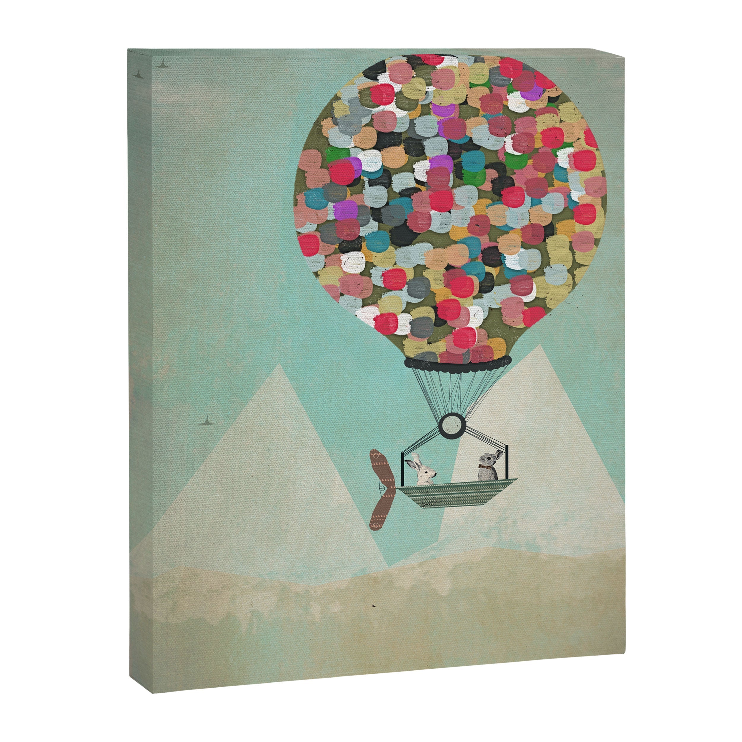 a little adventure Canvas Print