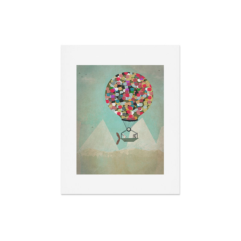 a little adventure Art Print
