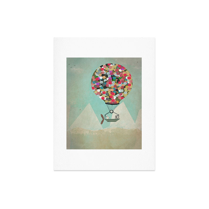 a little adventure Art Print