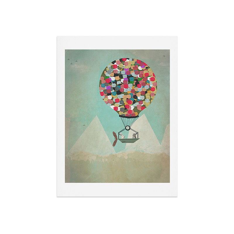 a little adventure Art Print