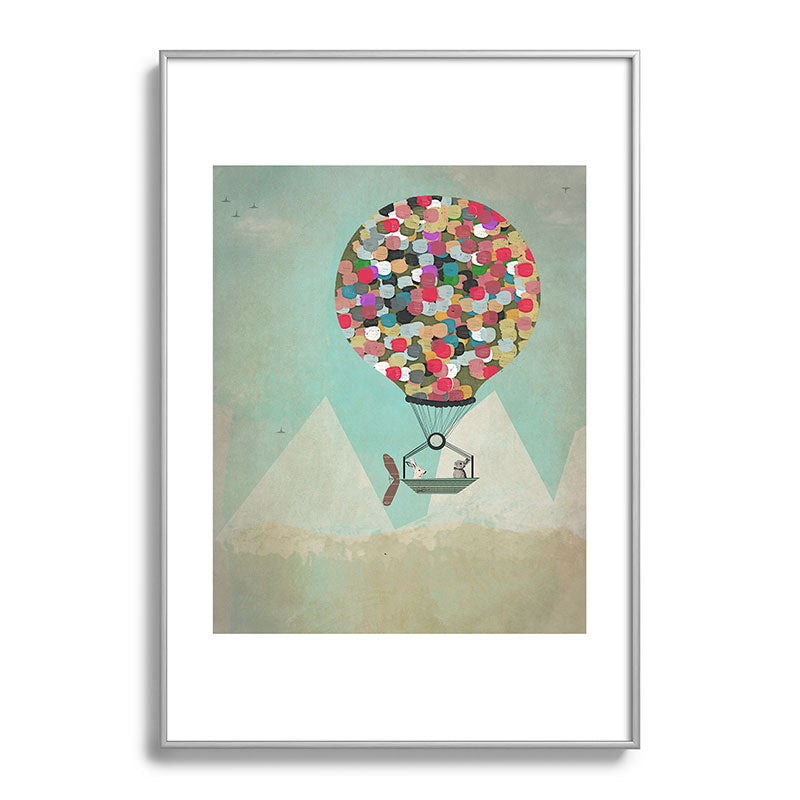 a little adventure Framed Art Print