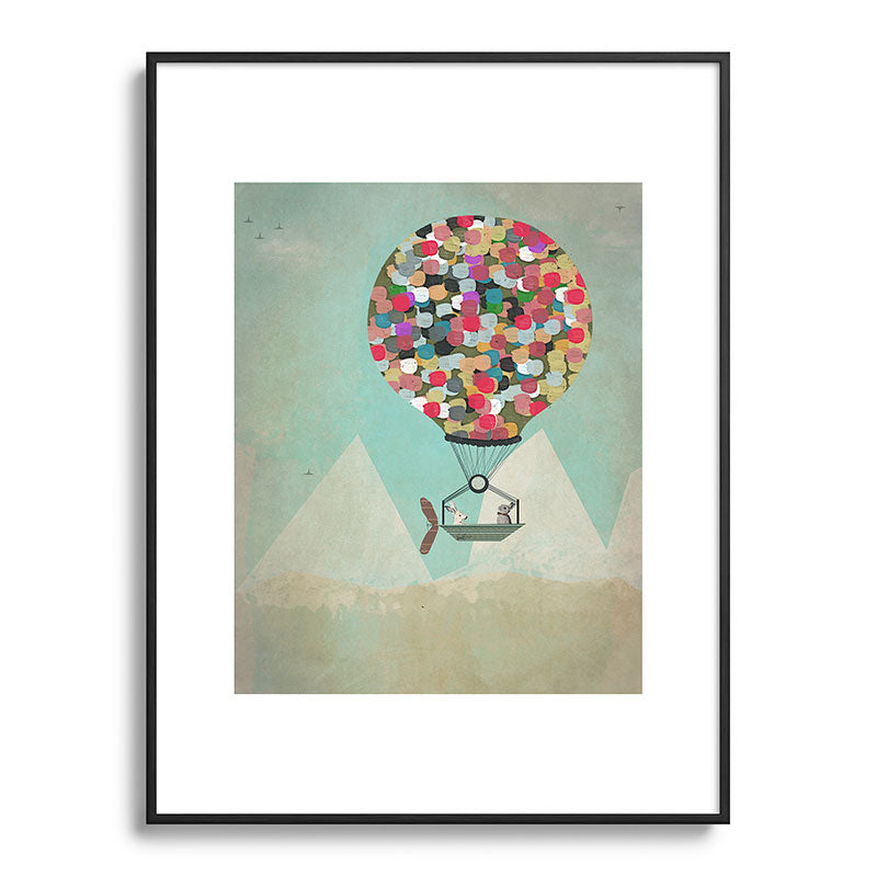 a little adventure Framed Art Print