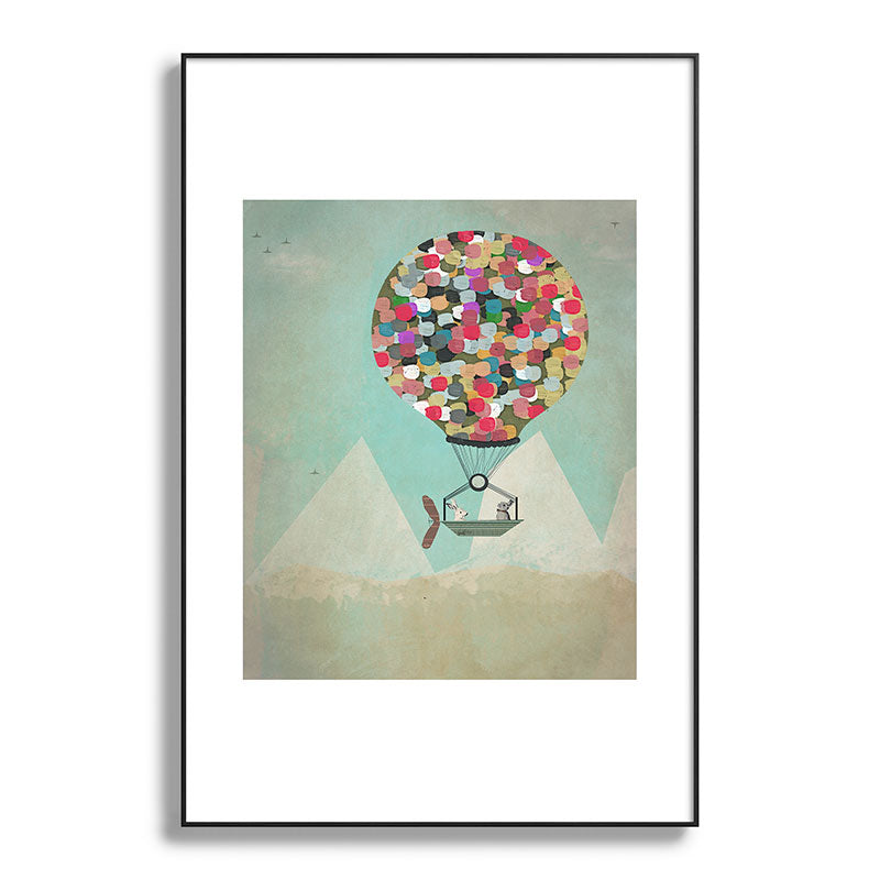 a little adventure Framed Art Print