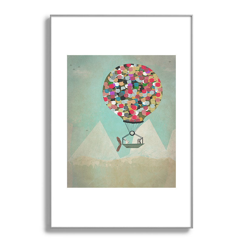 a little adventure Framed Art Print