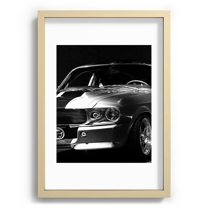1967 Mustang Shelby GT 500 Framed Art Print