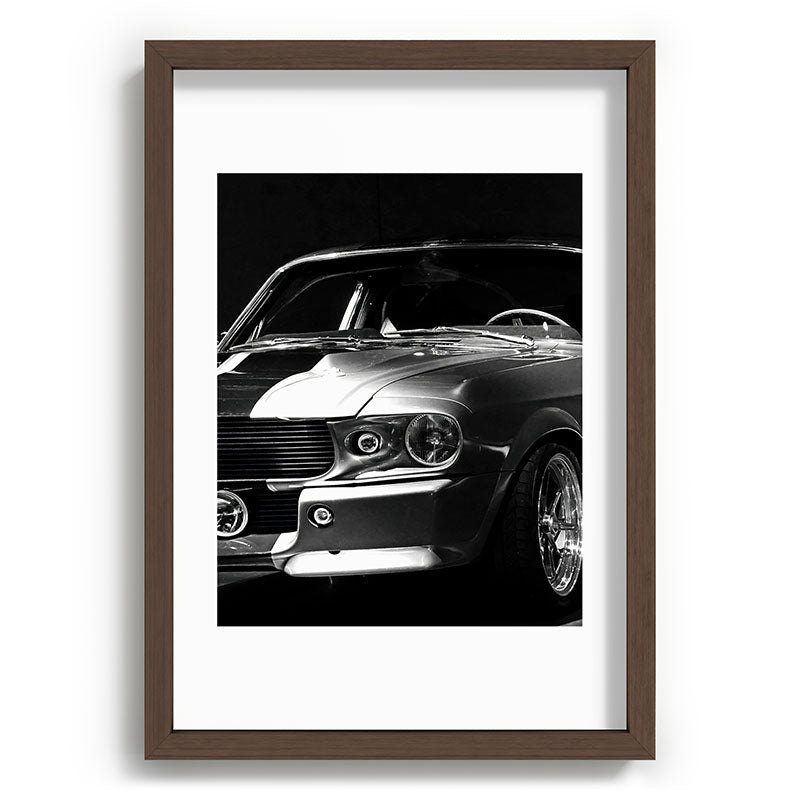 1967 Mustang Shelby GT 500 Framed Art Print
