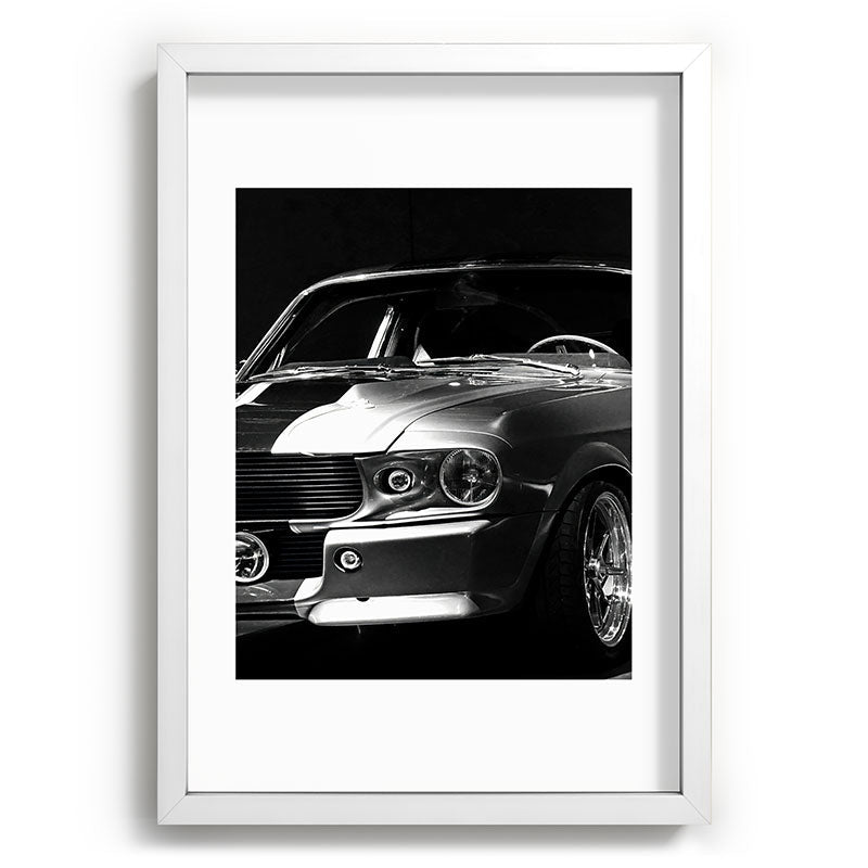 1967 Mustang Shelby GT 500 Framed Art Print
