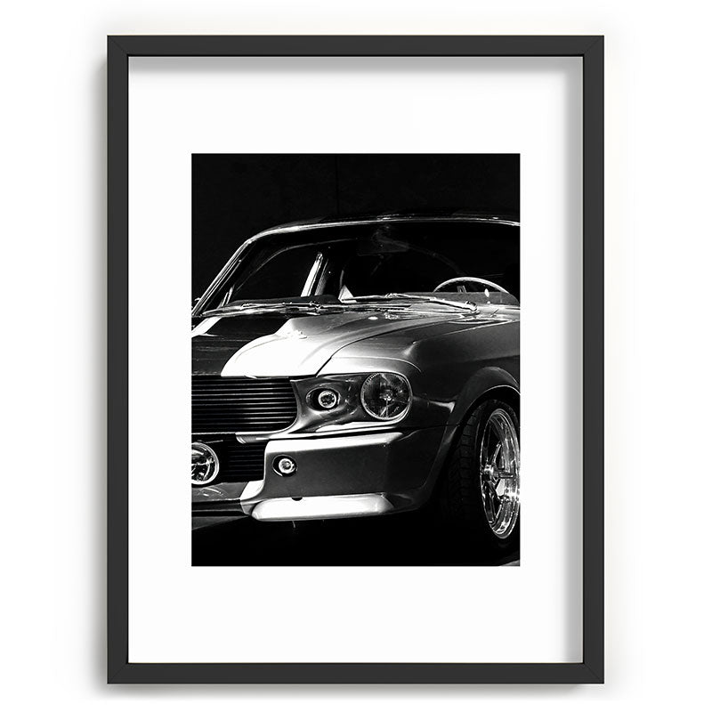 1967 Mustang Shelby GT 500 Framed Art Print