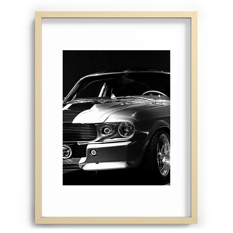 1967 Mustang Shelby GT 500 Framed Art Print