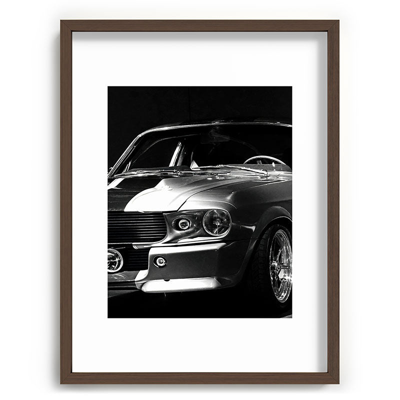 1967 Mustang Shelby GT 500 Framed Art Print