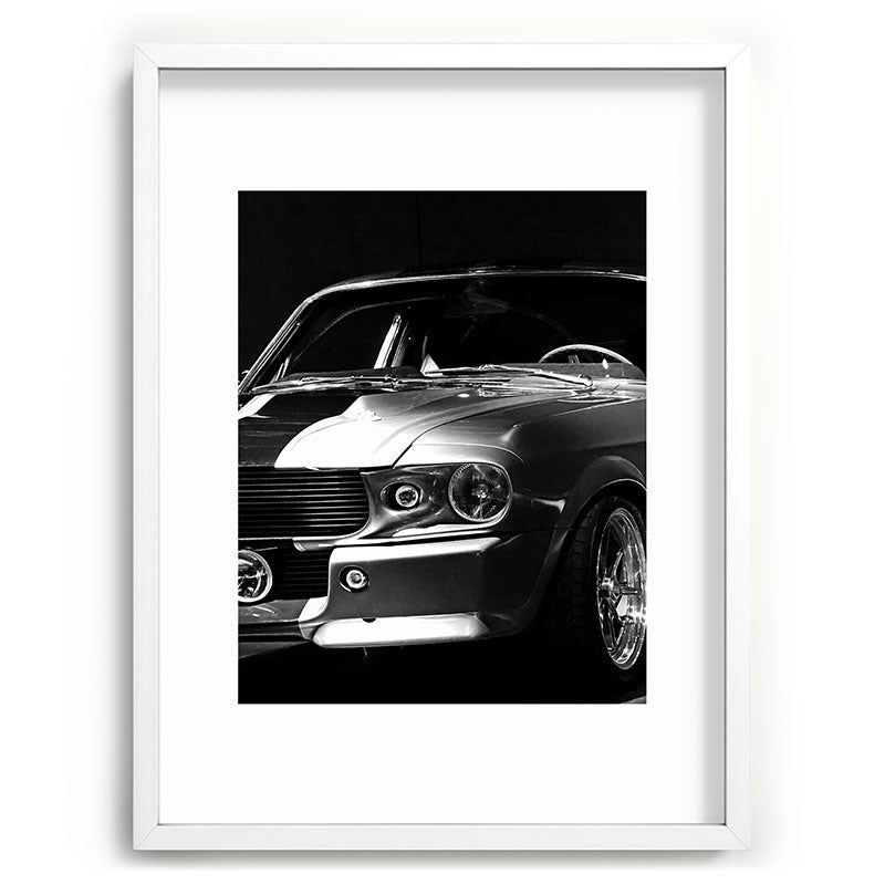 1967 Mustang Shelby GT 500 Framed Art Print