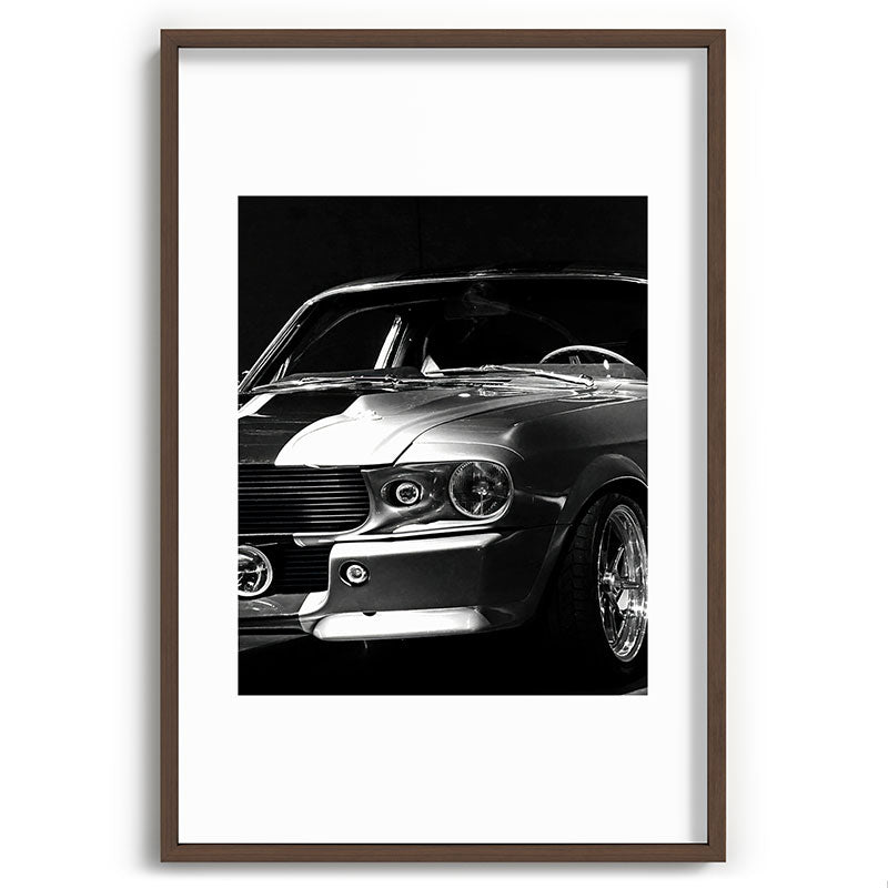 1967 Mustang Shelby GT 500 Framed Art Print