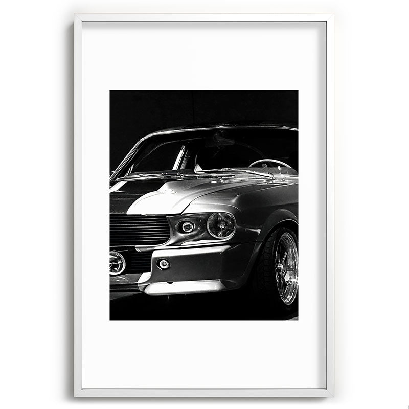 1967 Mustang Shelby GT 500 Framed Art Print