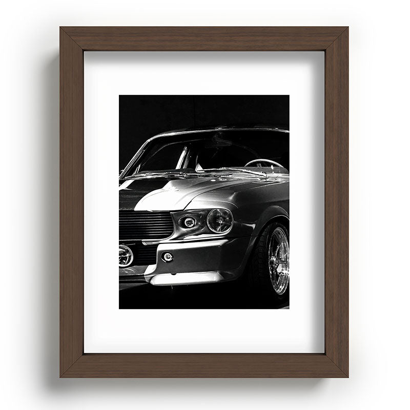 1967 Mustang Shelby GT 500 Framed Art Print