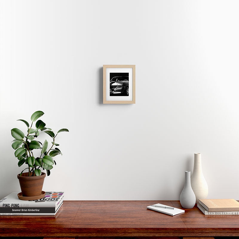 1967 Mustang Shelby GT 500 Framed Art Print
