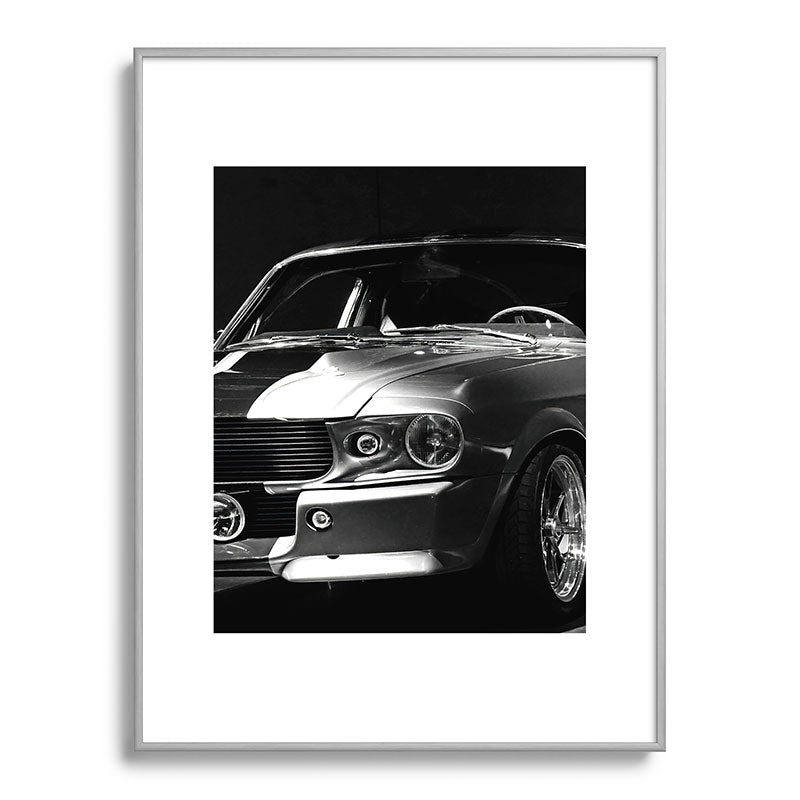 1967 Mustang Shelby GT 500 Framed Art Print