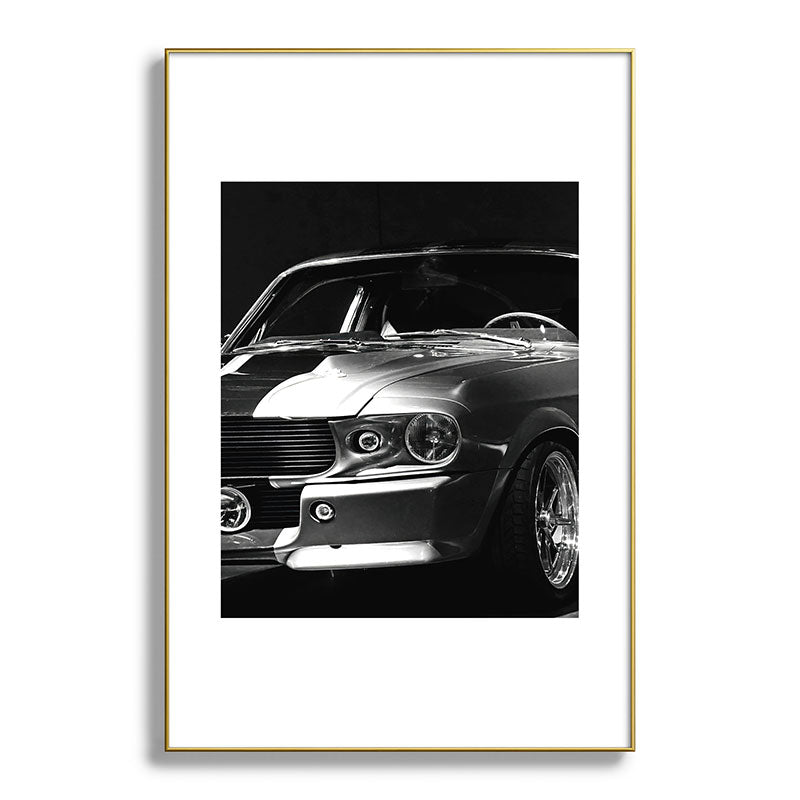 1967 Mustang Shelby GT 500 Framed Art Print