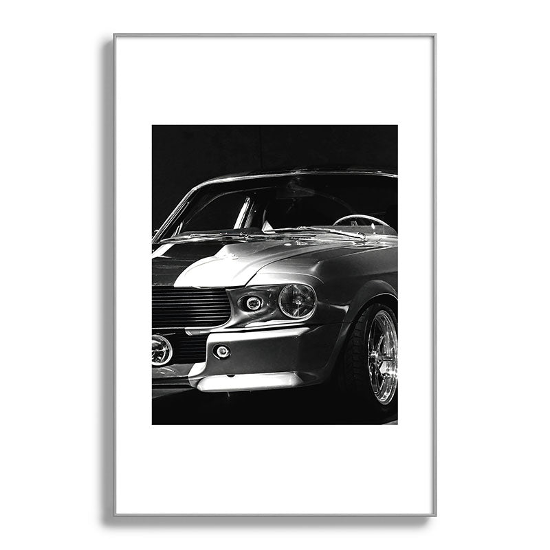 1967 Mustang Shelby GT 500 Framed Art Print