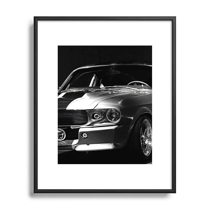 1967 Mustang Shelby GT 500 Framed Art Print
