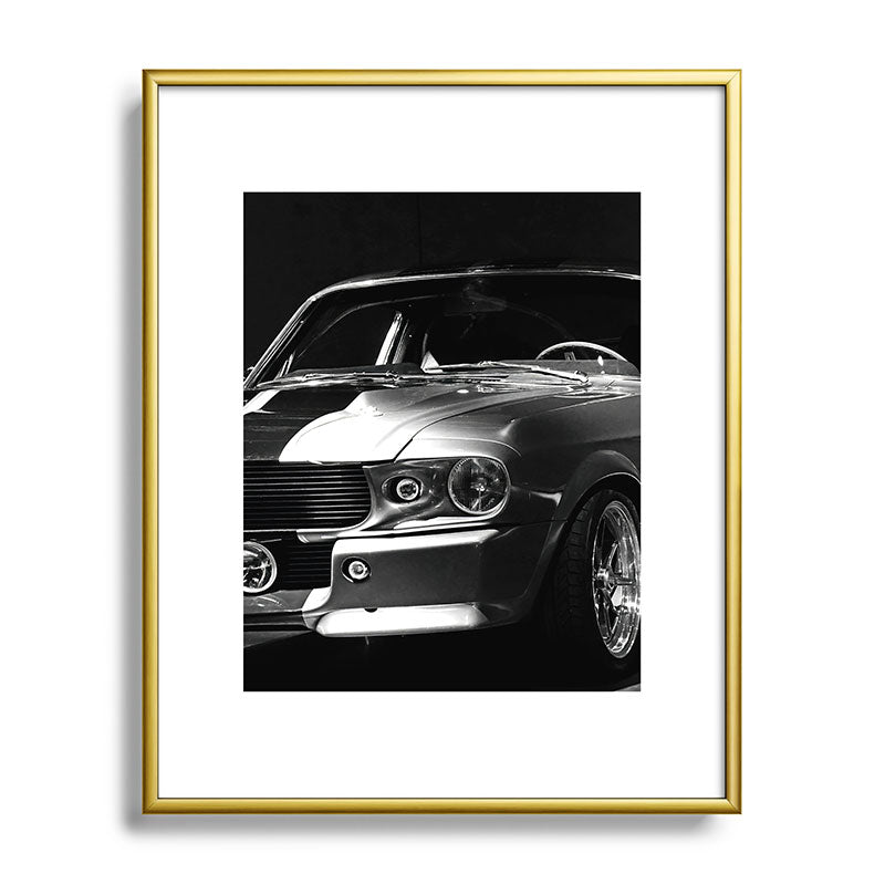 1967 Mustang Shelby GT 500 Framed Art Print
