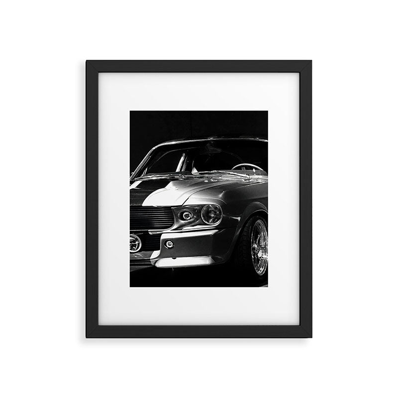 1967 Mustang Shelby GT 500 Framed Art Print