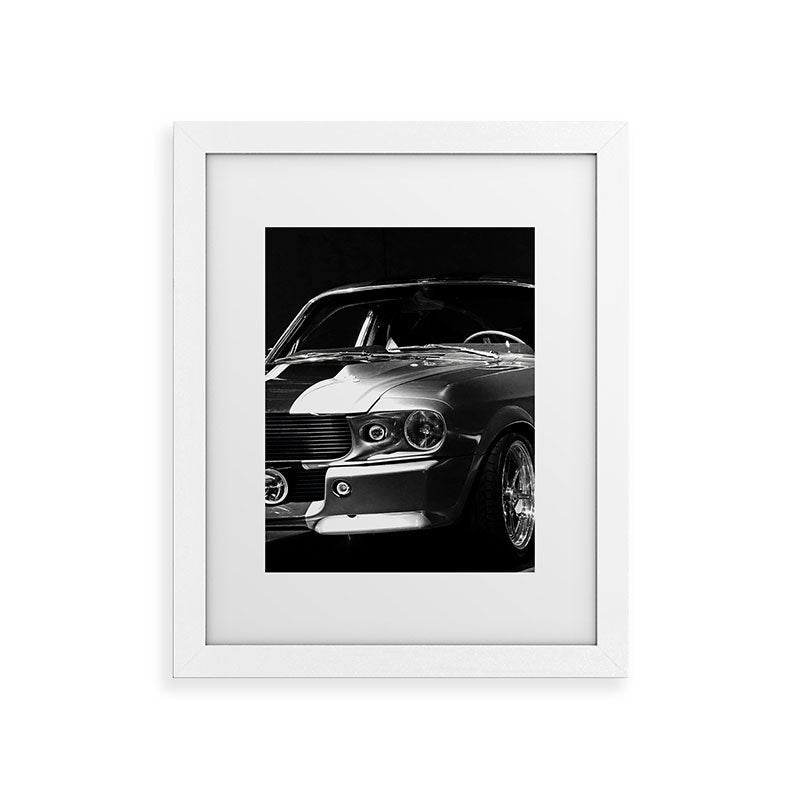 1967 Mustang Shelby GT 500 Framed Art Print