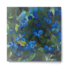 A Blueberry View Metal Print